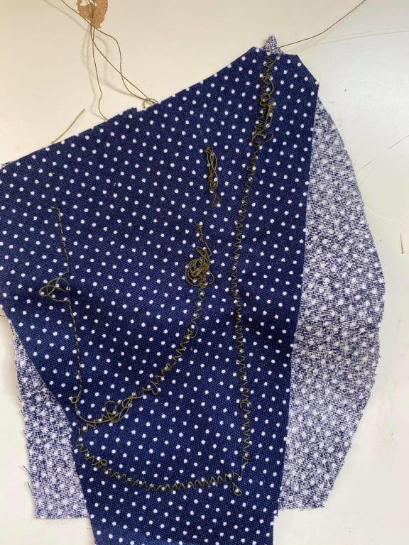 Back- after triple checking threading and bobbin against manual instructions.