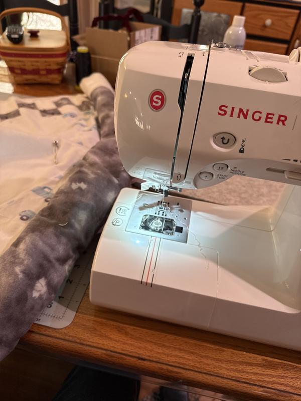 Sewing a baby quilt