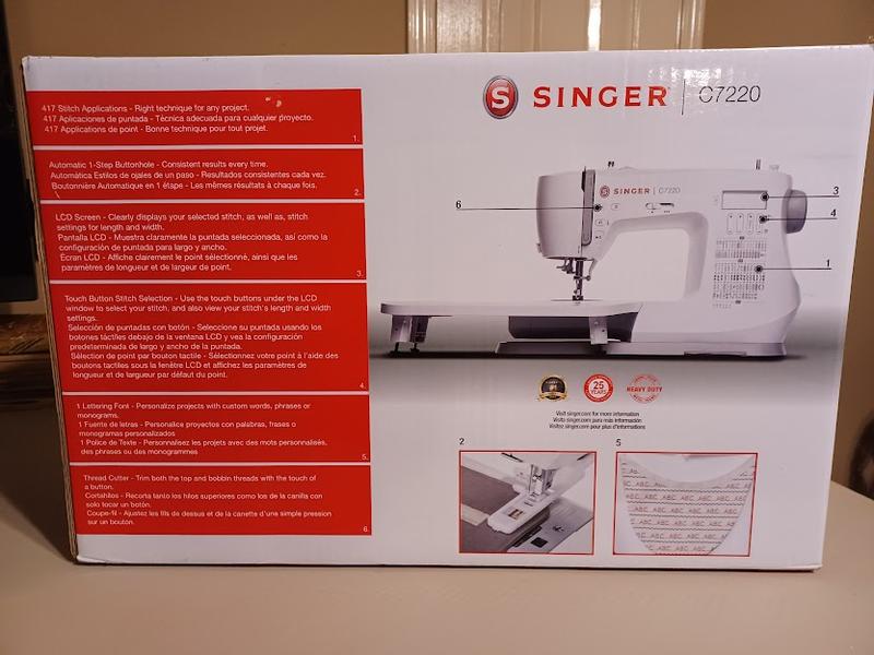 SINGER C7220 Computerized Sewing Machine