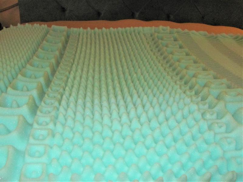 The topper will almost fit across the bed, but is not large enough to go all the way to the top of the bed.