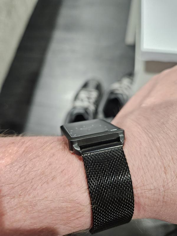 [関税込/国内発送] SKAGEN 腕時計 SKW6928 ブラック ステンレス Hagen Three-Hand Black Stainless Steel Mesh Watch SKW6928