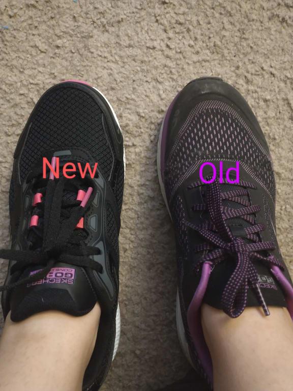 Old shoe vs new