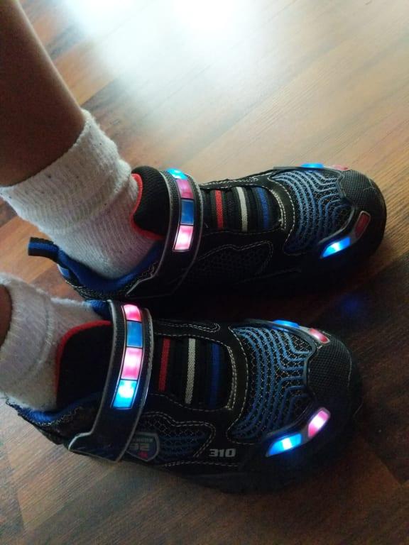 Our son loves these sneakers!!