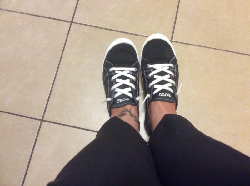 These sneaks were made for walkin....