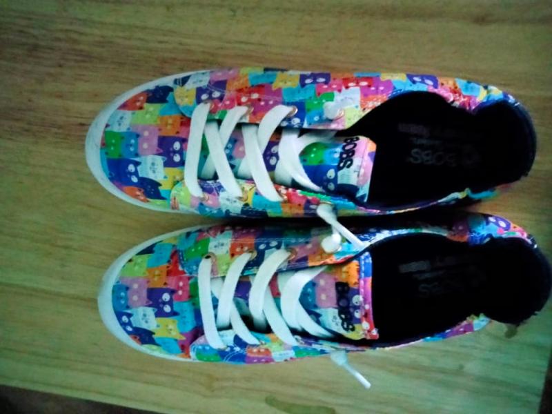 Cute cat sneakers
