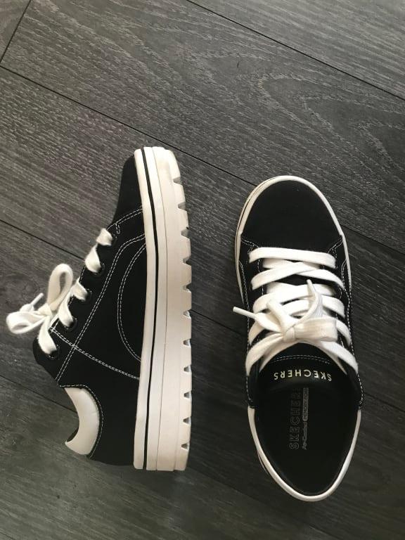 Skechers Women's Street Cleat Bring It Back Casual Sneakers from