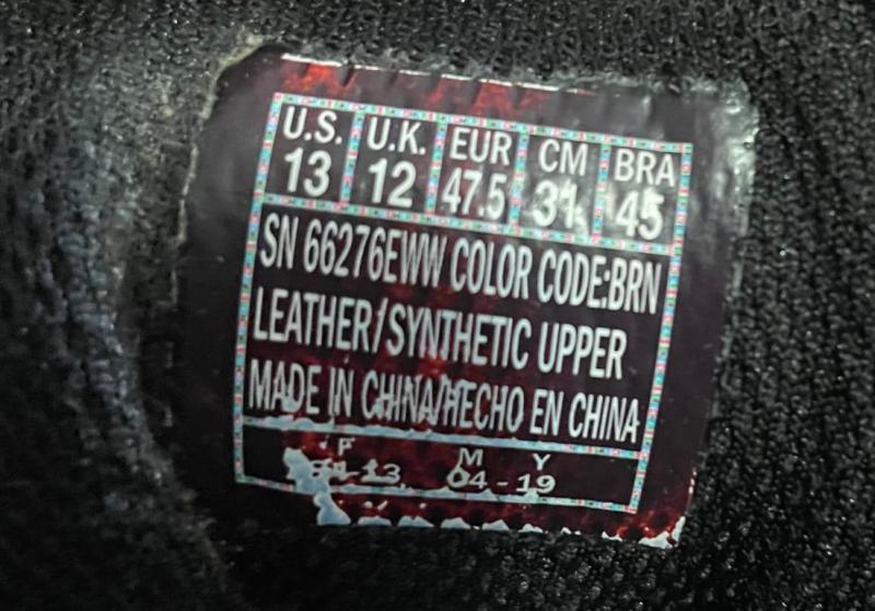 SKECHERS SHOE LABEL THAT FITS ME WELL.