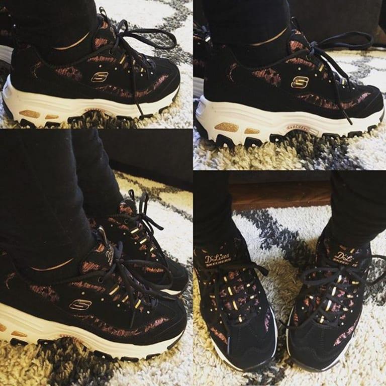 Fancy Leopard Delites Skechers finally arrived! @skechers