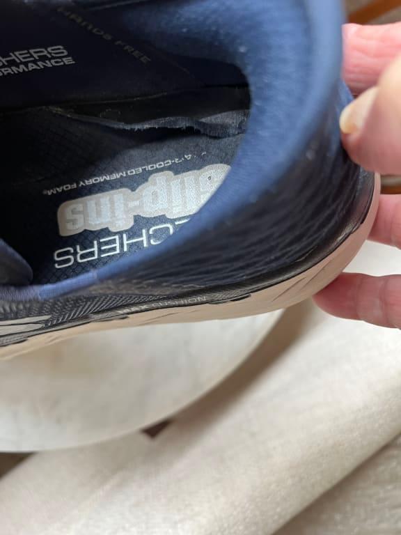 First pair I bought Skechers. Wanted you to see them. This pair holding up better.