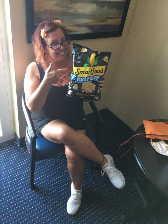 Did lots of walking on vacation!