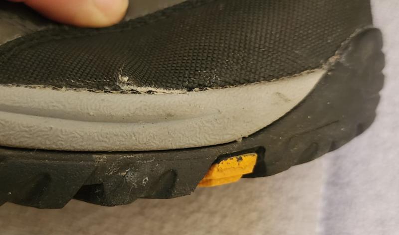 Separating top from bottom.