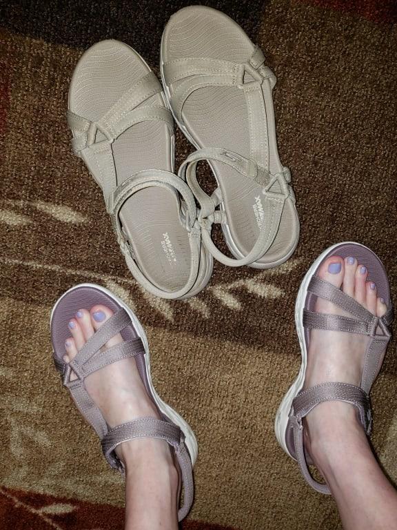 old pair, new pair (mani came before purchase!)