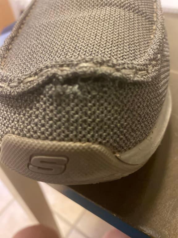 Stitching has come out