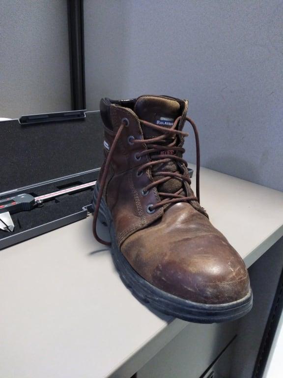 Sitting on my desk waiting to take a walk in the work field!