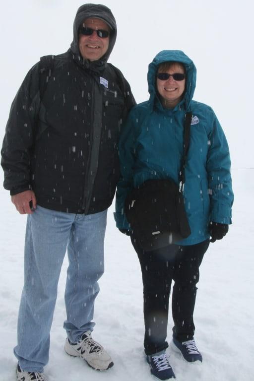 Slip free on Mount Titlis