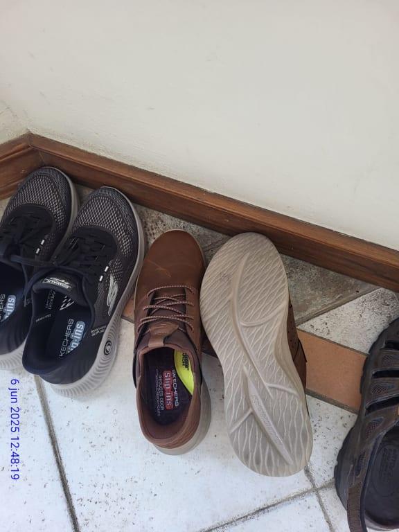 Take your shoes off before coming in