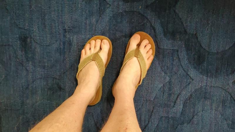 These flip flops make you feel like you're walking on a cloud