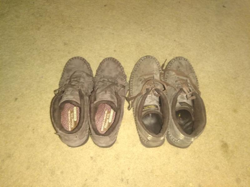 New on left, 4 years old on right. Worth every cent