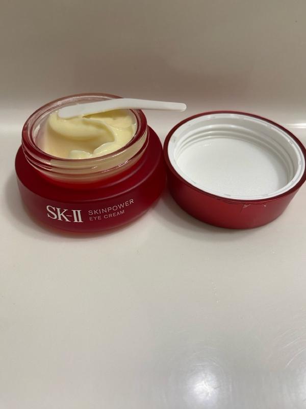 アイケア SK-II SKINPOWER EYE CREAM SK-II Skinpower Nourishing Eye Cream, 0.49 oz, Fights Aging
