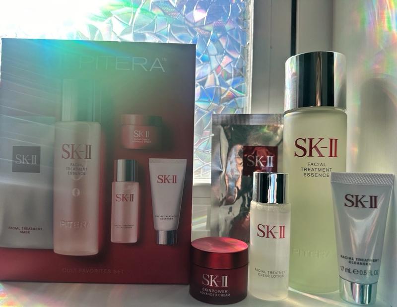 SK-II PITERA ユースエッセンシャルズセット Amazon.com : SK-II PITERA Youth Essentials Kit, (CLEANSER
