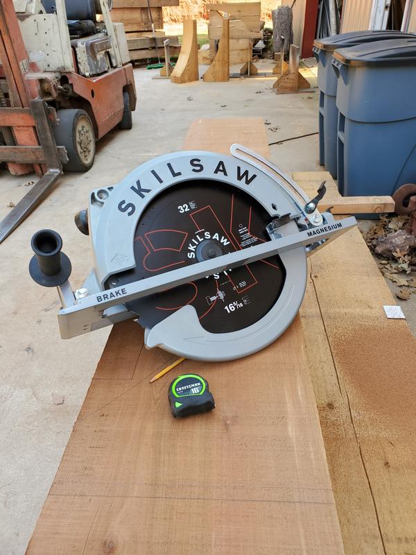 Skilsaw 16 5 16 Super SAWSQUATCH Magnesium Worm Drive Circular Saw SPT70V 11
