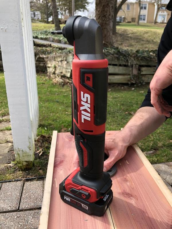 Skil right 2025 angle drill