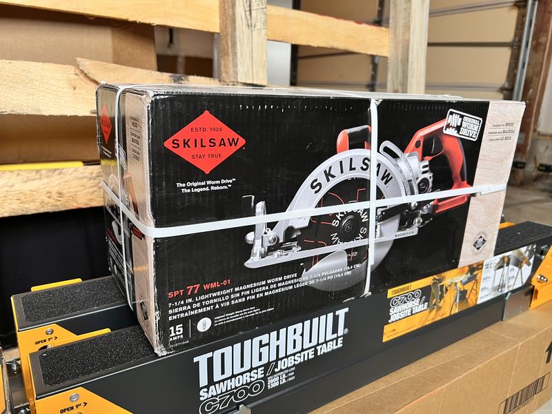 7-1/4 IN. Worm Drive Saw; Skilsaw® Blade