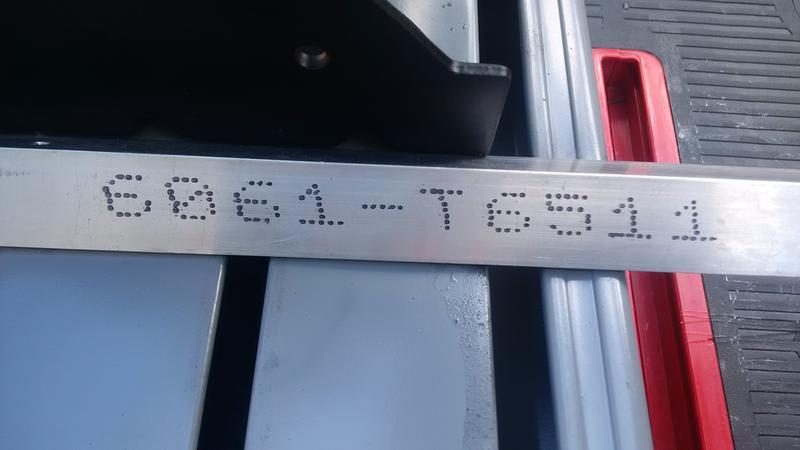 Getting ready to cut some 6061 Aluminum.