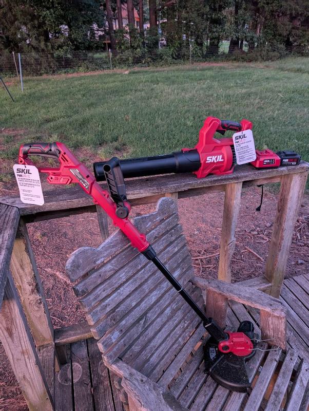 Blower Combo Black And Decker 40v Battery Weed Eater Battery Weed