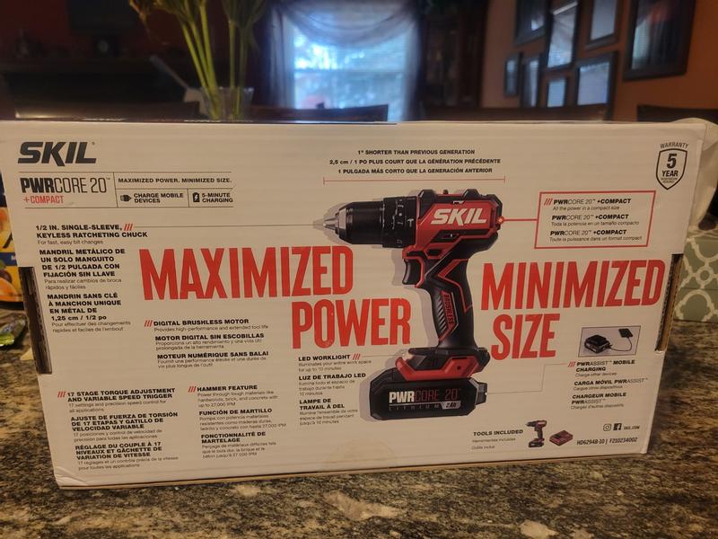The features of the drill kit