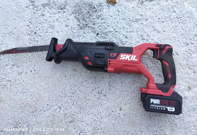 Cordless Skill Saw With Battery And Charger PWR CORE 20u2122