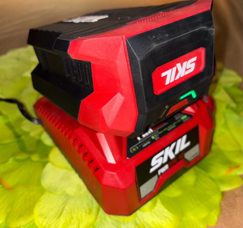 SKIL 40-Volt 4 Ah Lithium Ion (li-ion) 200-Watt Battery BY8708C-01 at ...