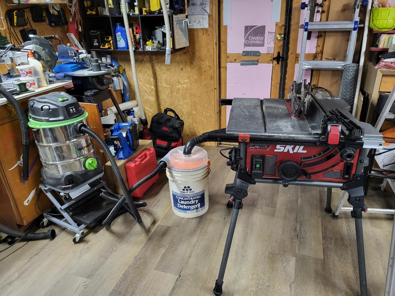 Getting a new shop vac. This one isn't quite strong enough.