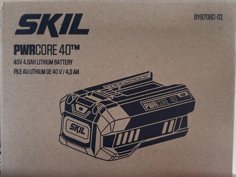 SKIL 40-Volt 4 Ah Lithium Ion (li-ion) 200-Watt Battery BY8708C-01 at ...