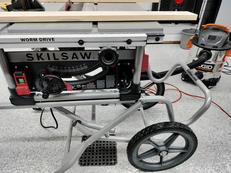 SKILSAW 10 HeavyDuty Worm Drive Table Saw 15 Amp Corded Electric With