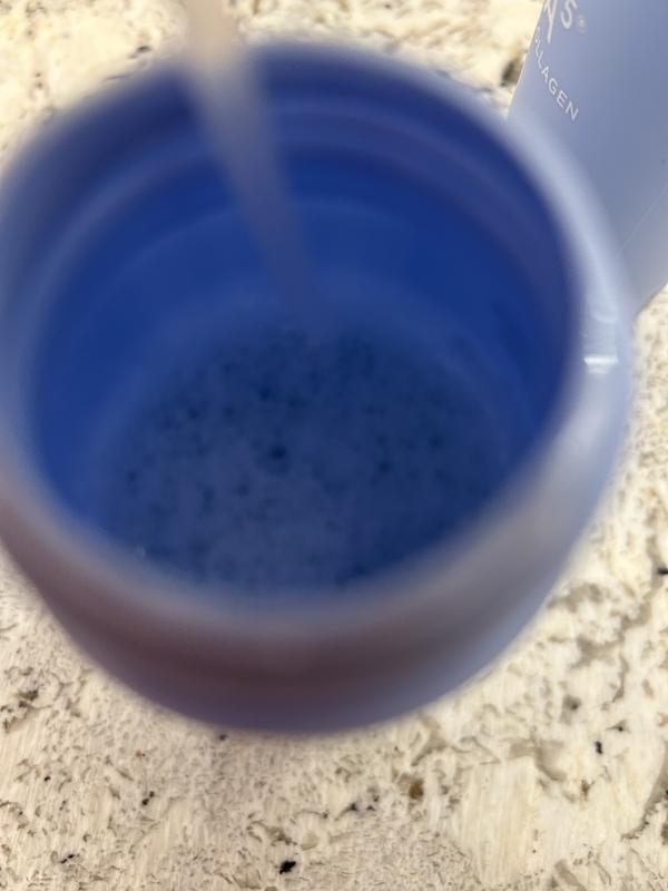 Not filled to the rim.