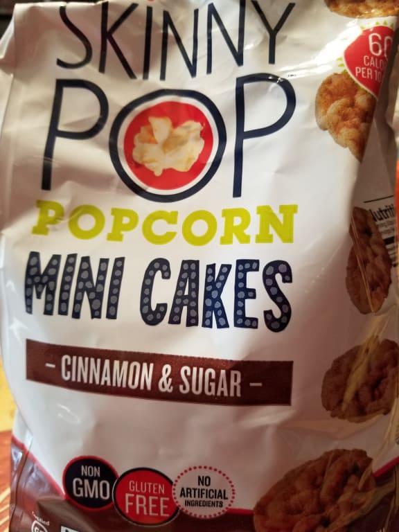 Skinnypop Popcorn Mini Cakes Cinnamon And Sugar