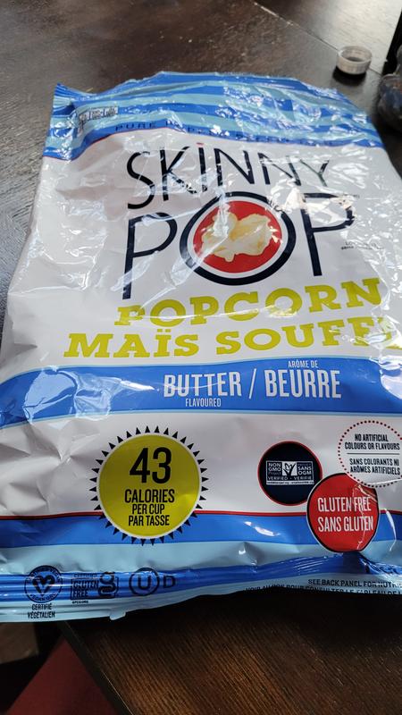 Skinny Pop Butter Popcorn, 4.4 oz