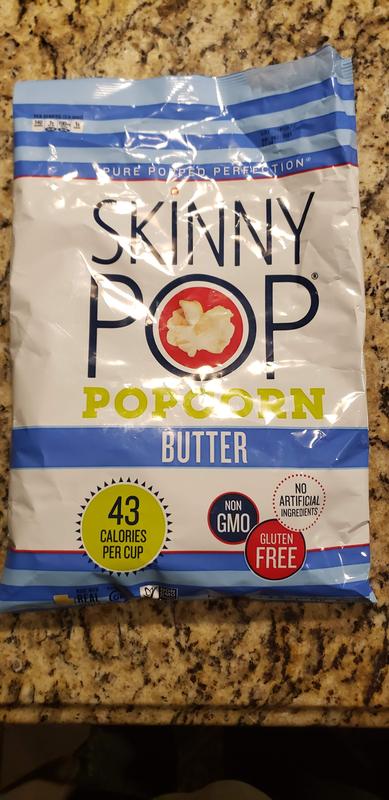 Skinny Pop Butter Popcorn, 4.4 oz