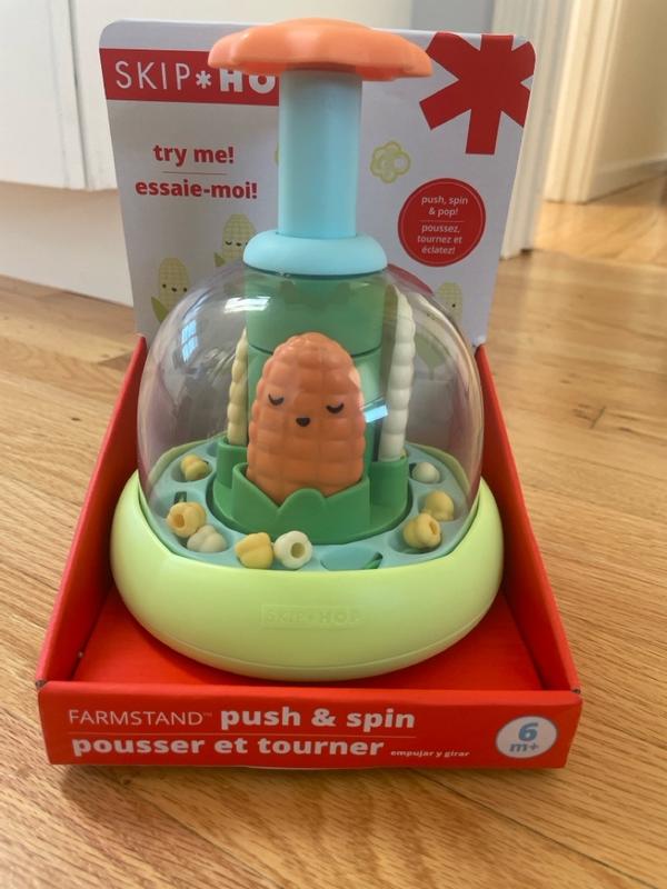 Push and spin baby toy clearance