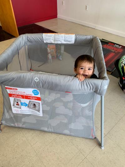 Skip hop expanding travel crib online