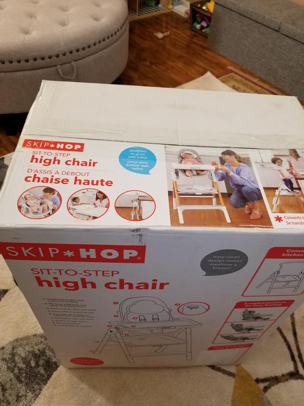 Skip hop sit to best sale step high chair reviews