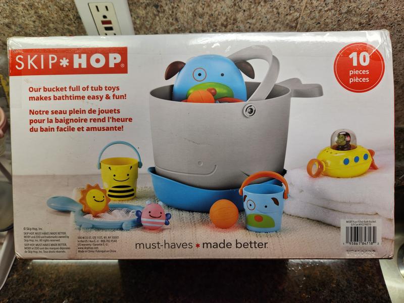 Skip Hop Moby Baby Fun-Filled Bath Bucket Gift Set