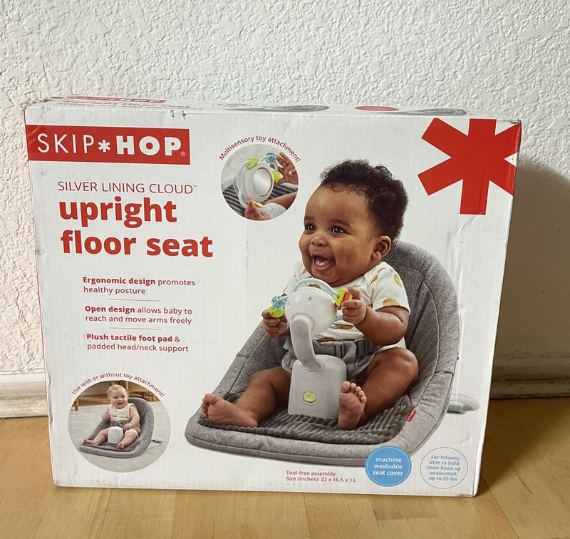 Sit Me Skip Hop Silver Lining Cloud Infant Seat Walker For Baby