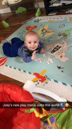 Doubleplay Reversible Playmat - Little Travelers