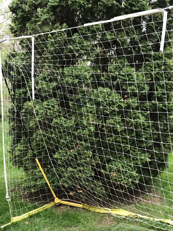 Matrix Deluxe Mini Soccer Goal Net Set w/ Ball & Cones/Field Markers, 7-pc