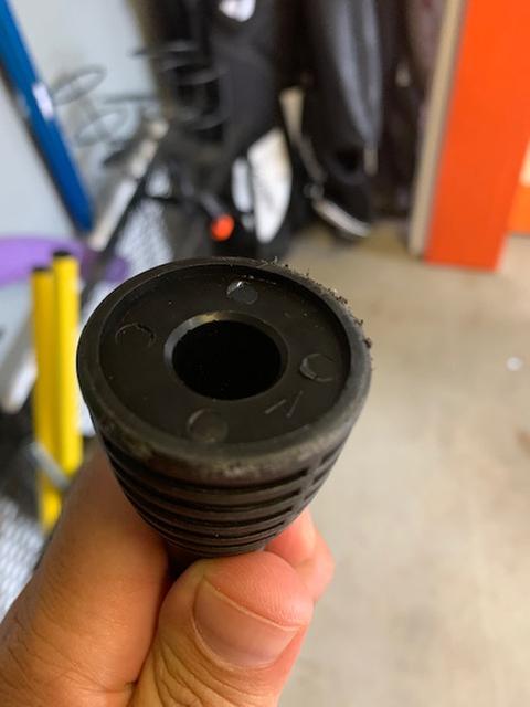 Photo submitted with review of product
