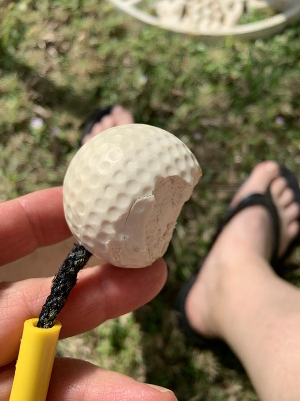 Photo submitted with review of product