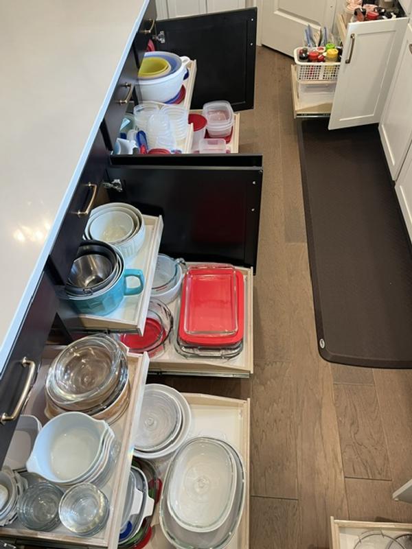 Side-mounted Lid Organizer Station | Slide-A-Shelf