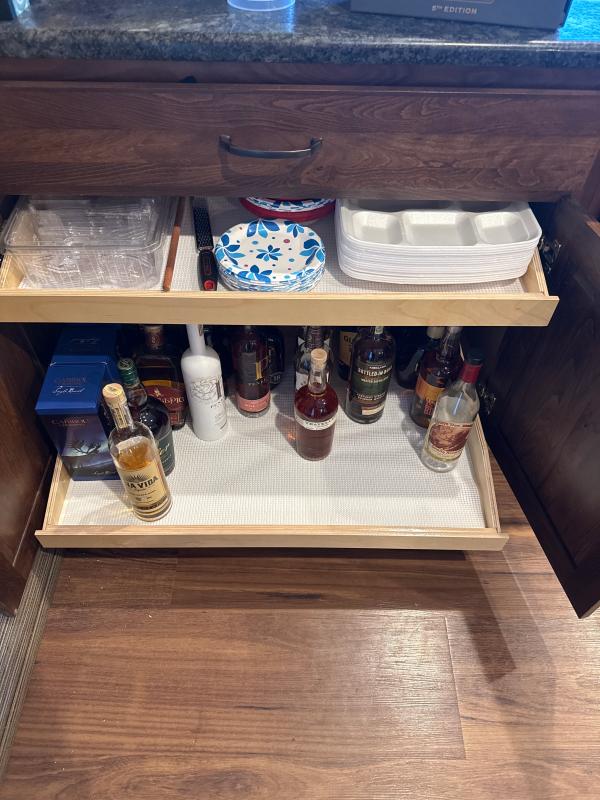 Slide-A-Shelf 27.5-in W x 4-in H x 20.5-in D 1-Tier Over-the-shelf ...
